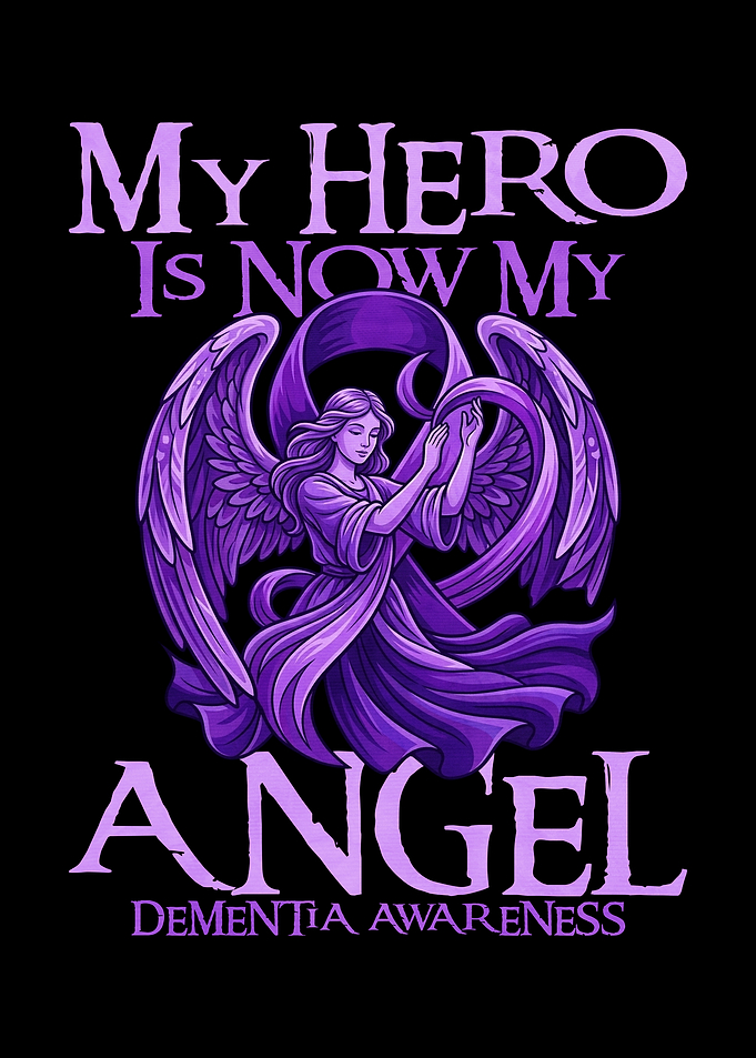 Dementia Awareness Angel Memorial Design