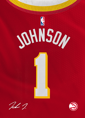 Hawks Signature Jersey- Jalen Johnson