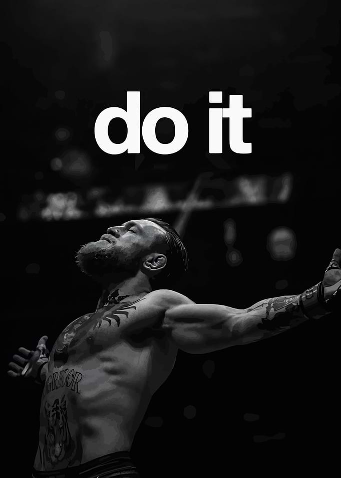 Conor McGregor Inspirational Poster