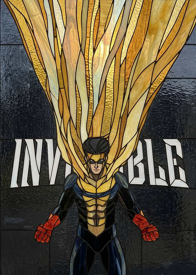 Invincible Stained Glass Art
