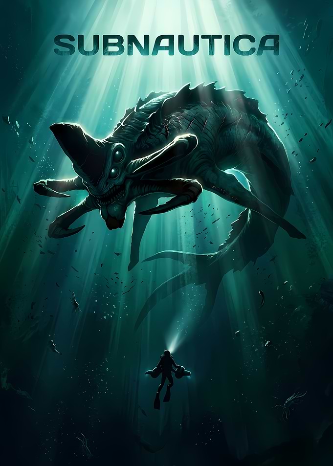 Subnautica Reaper Leviathan Encounter