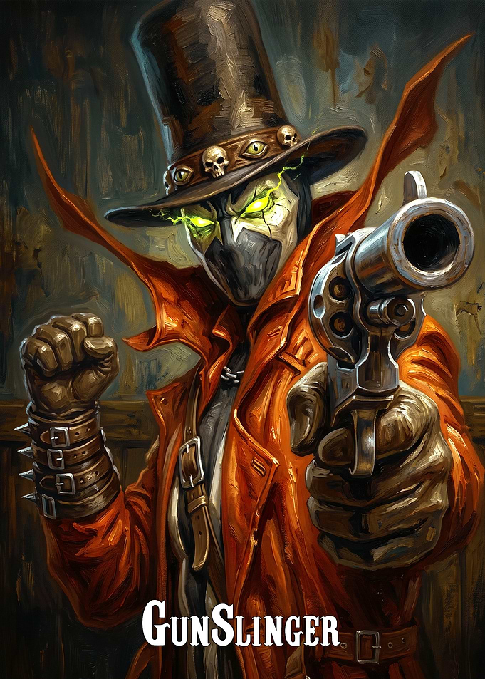 Gunslinger Spawn Comic Book Art