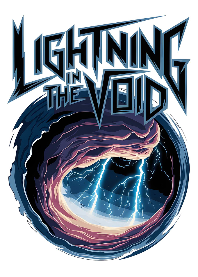 Lightning in the Void Graphic Art