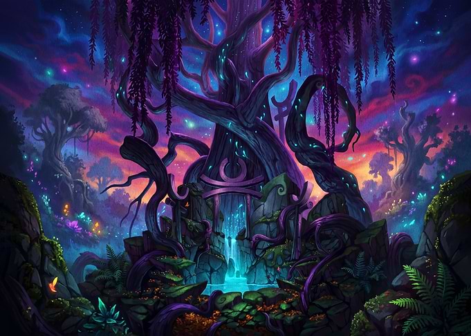 Enchanted Magical Forest Portal