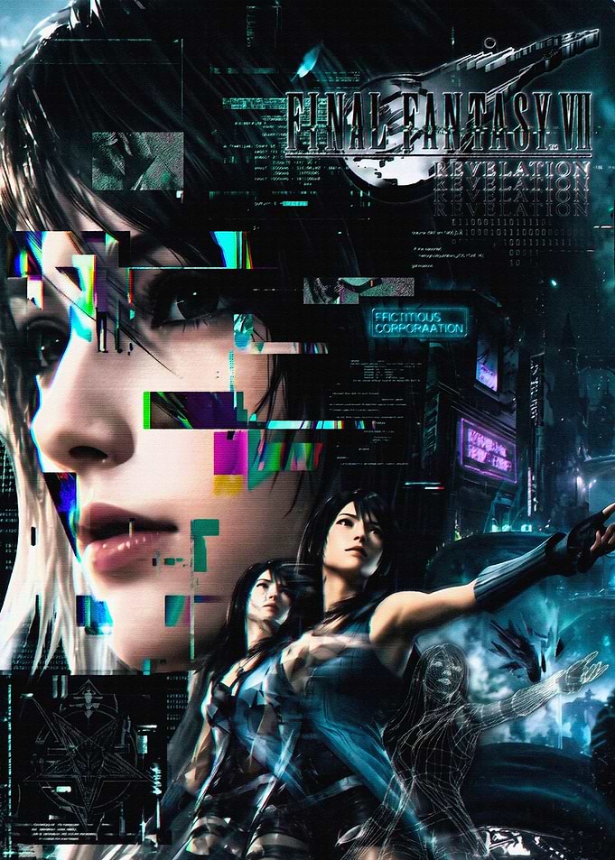 Final Fantasy VII Tifa Lockhart Poster