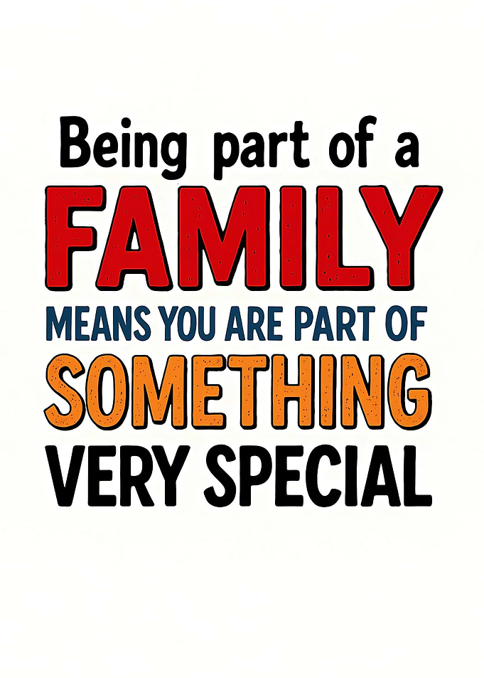 Inspirational Family Quote Wall Art