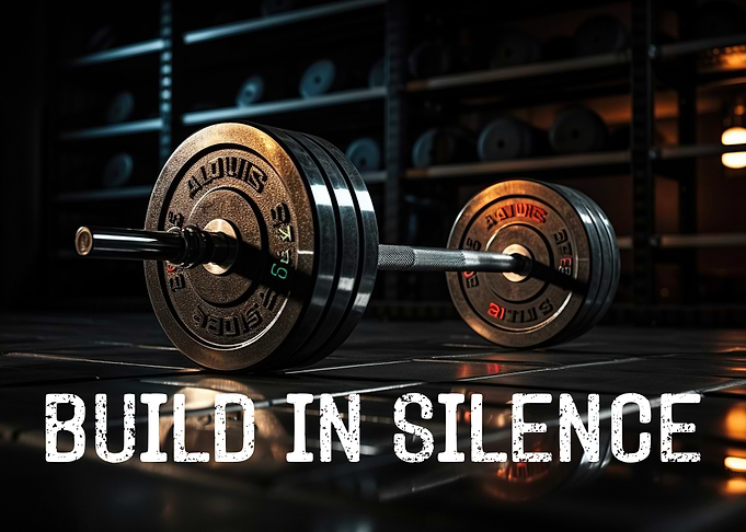 Build in Silence Gym Motivation