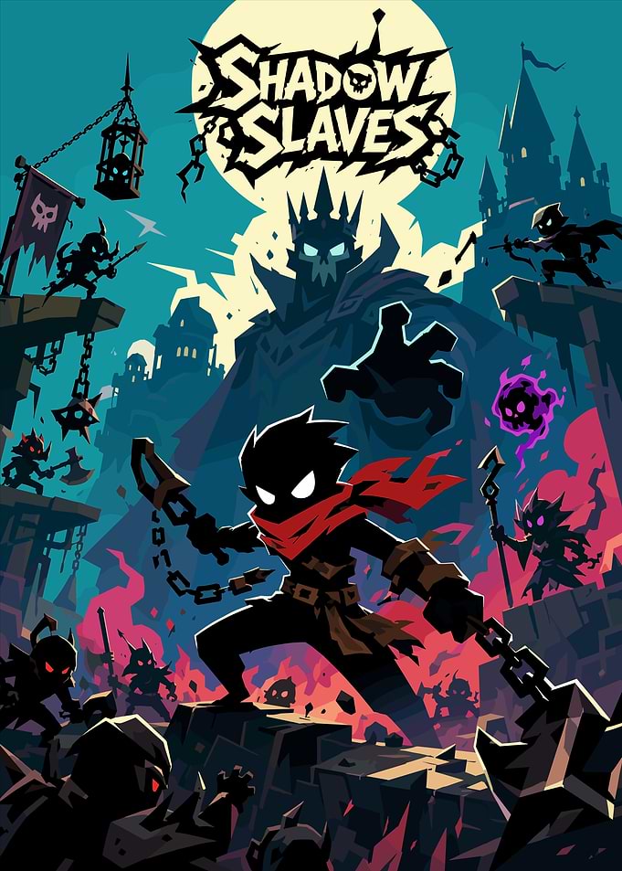 Shadow Slaves Fantasy Game Poster