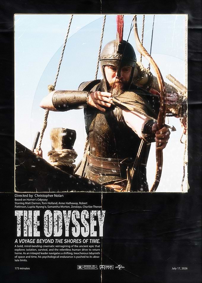 The Odyssey Movie Poster Concept