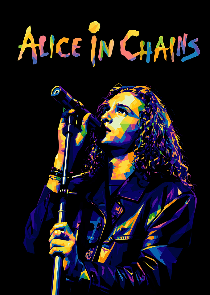 Layne Staley Pop Art Portrait