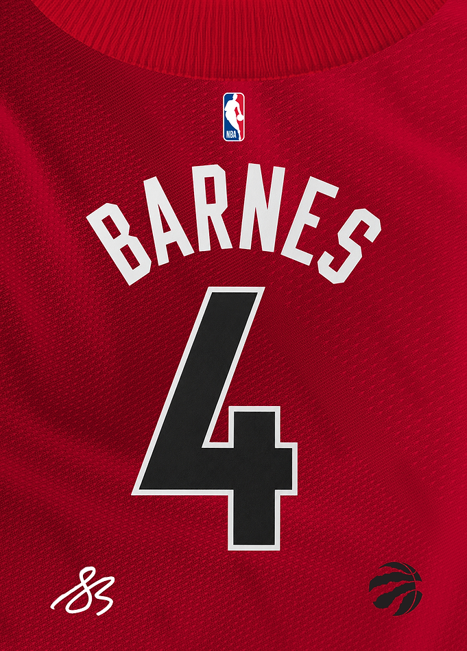 Raptors Signature Jersey- Scottie Barnes