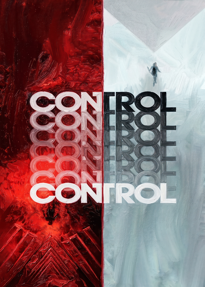 Control Video Game Poster Art