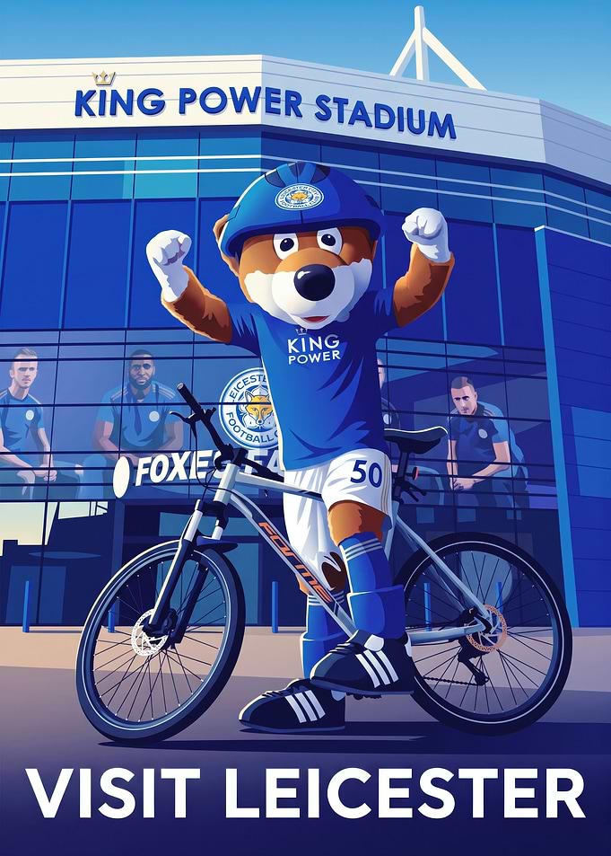 Filbert Fox at King Power Stadium