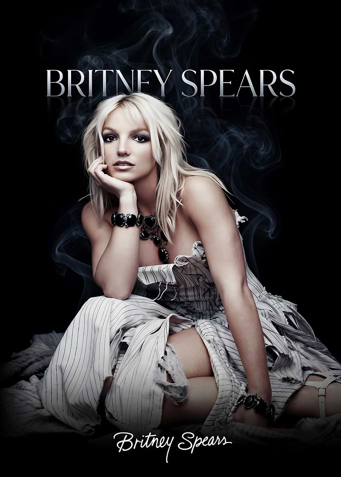 Britney Spears Portrait Poster
