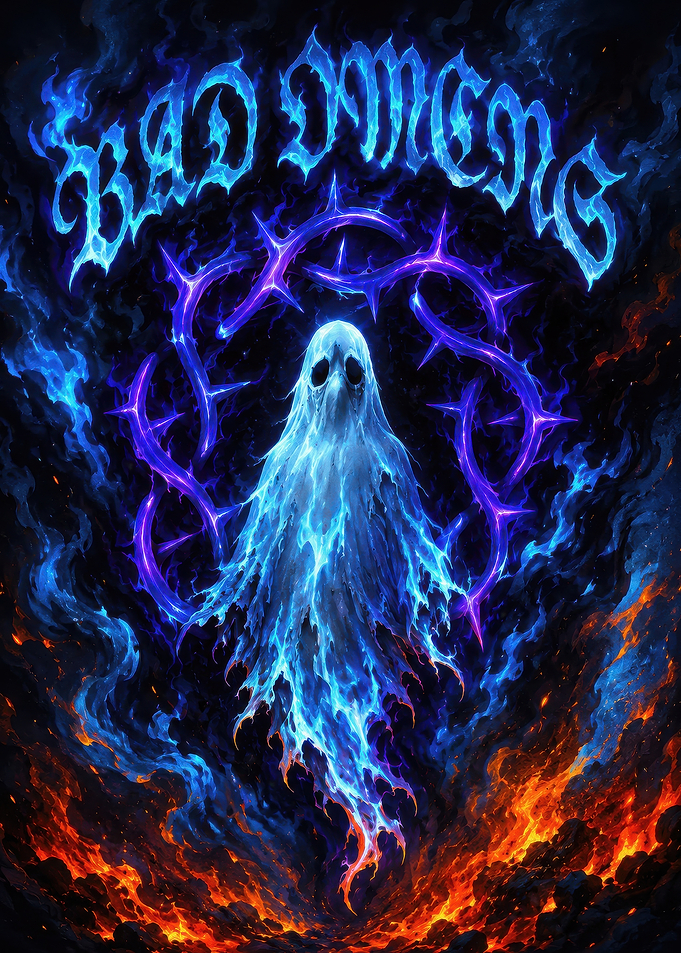 Bad Omens Ghostly Crown Art