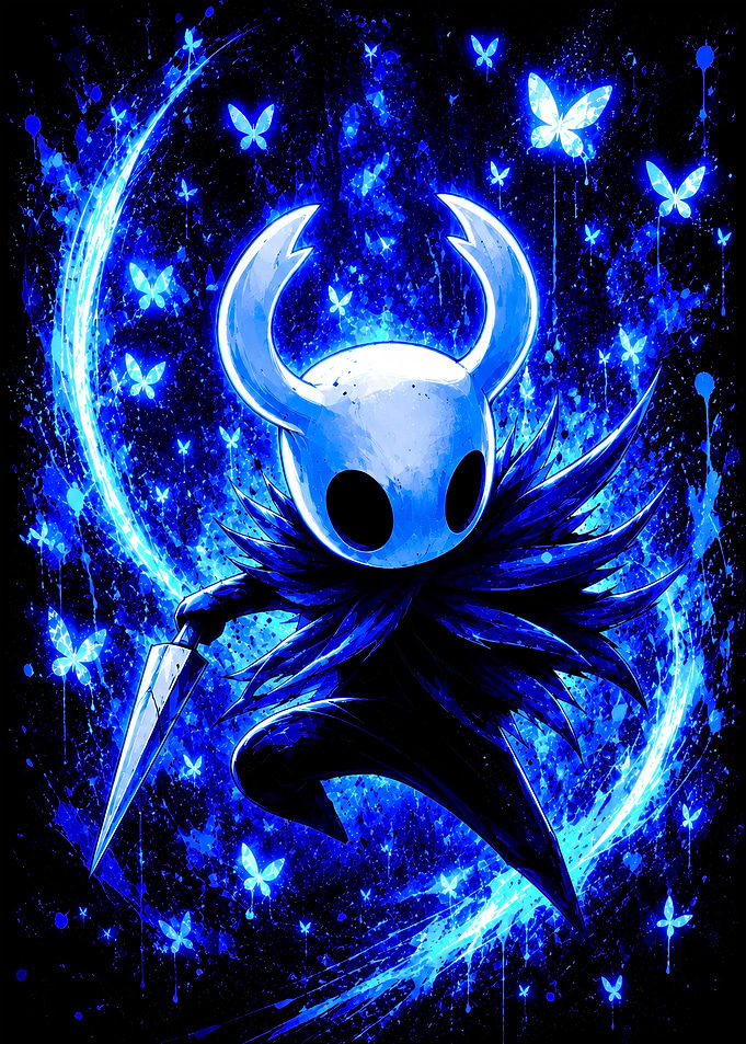 Hollow Knight Blue Energy Slash
