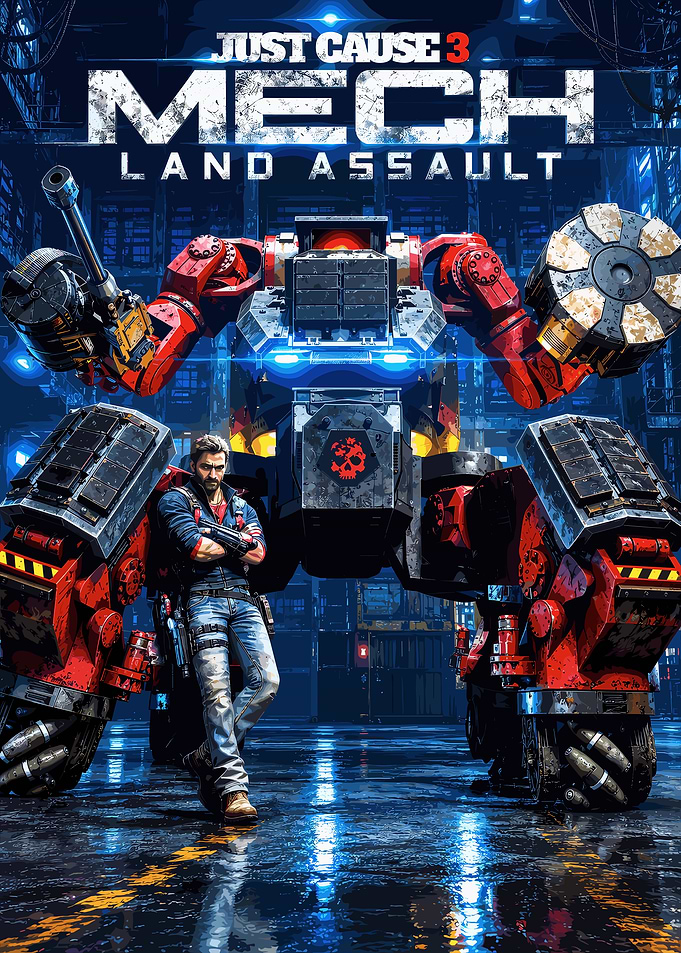 Just Cause 3 Mech Land Assault