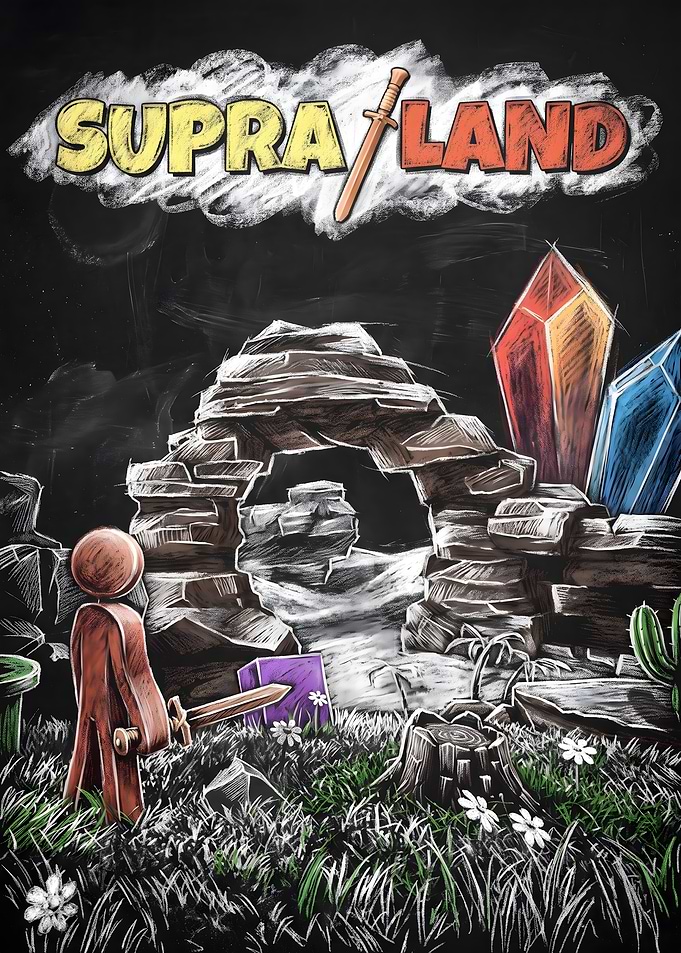 Supraland Game Poster Art