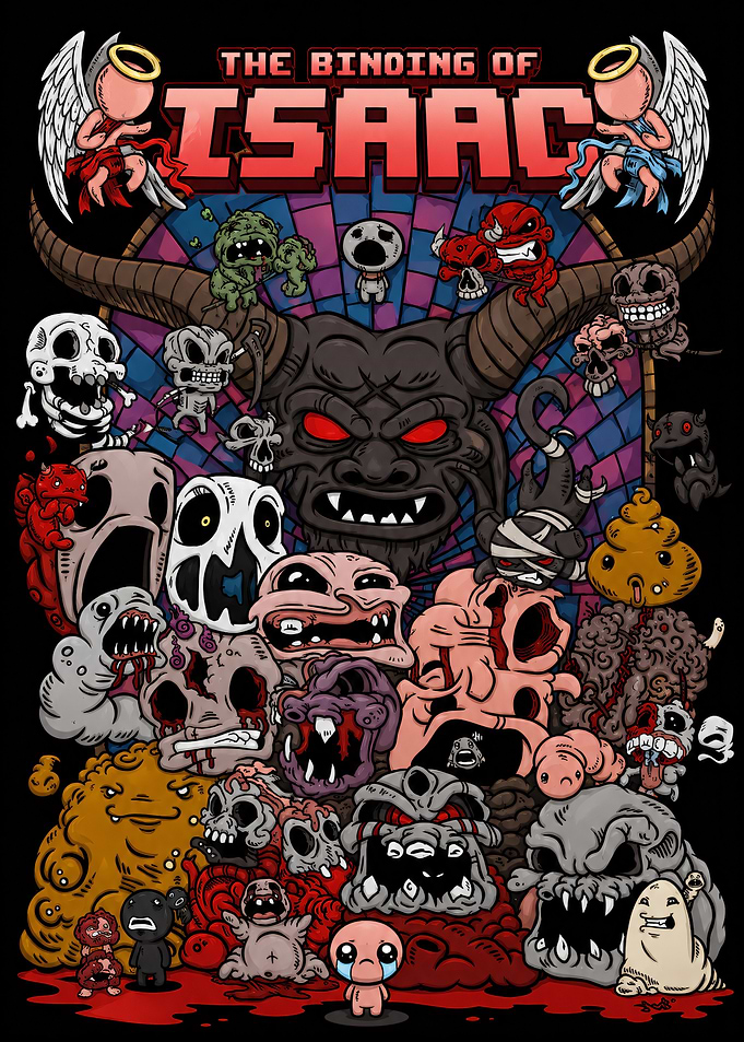 The Binding of Isaac Game Poster