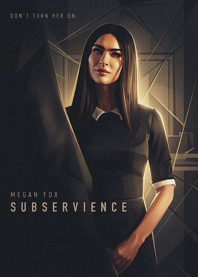 Subservience Movie Poster Featuring Megan Fox