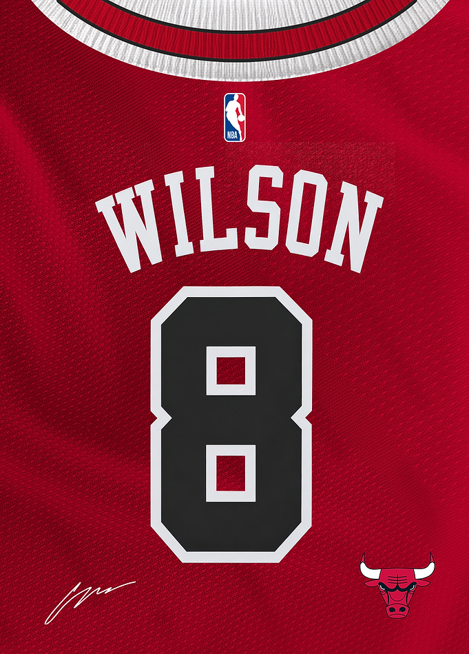 Bulls Signature Jersey- Caleb Wilson