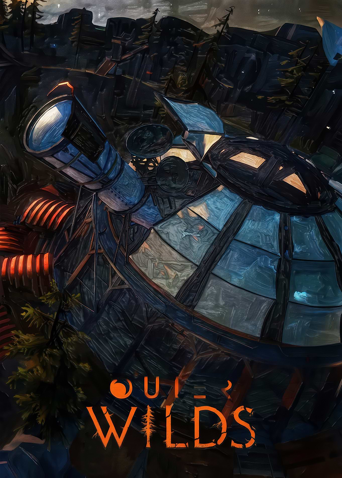 Outer Wilds Observatory Poster