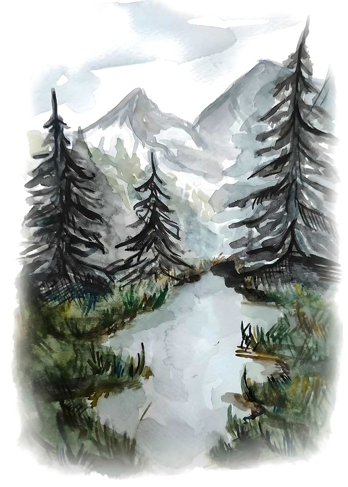 Misty Mountain River