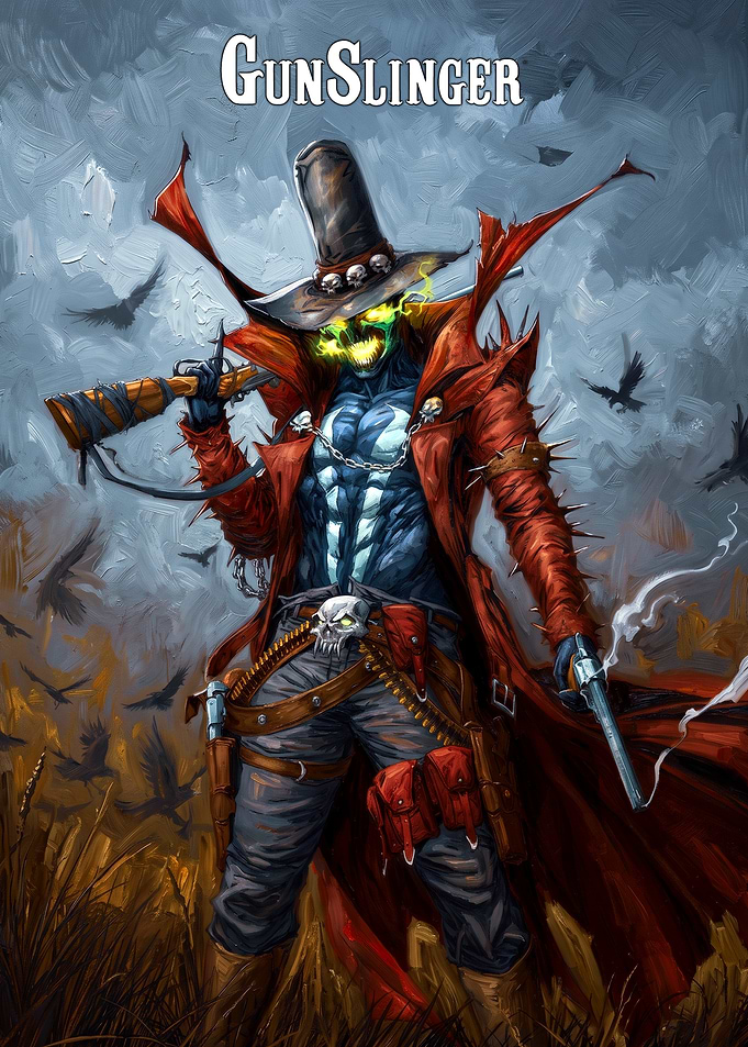 Gunslinger Spawn Western Art