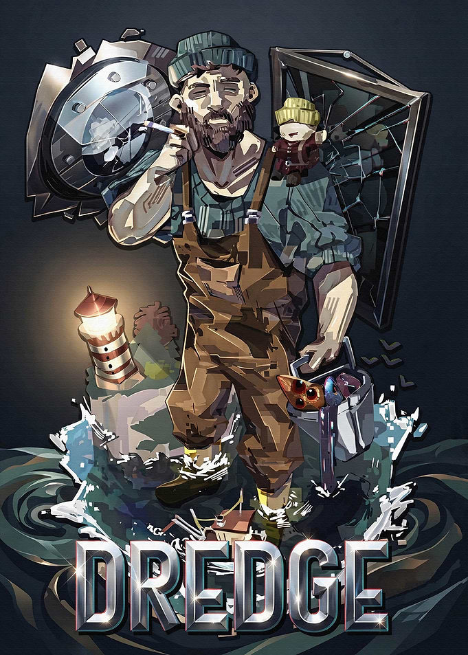 Dredge Video Game Key Art