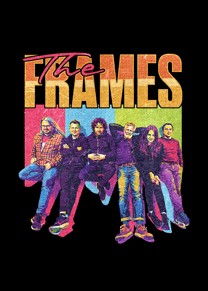 The Frames Band Retro Graphic