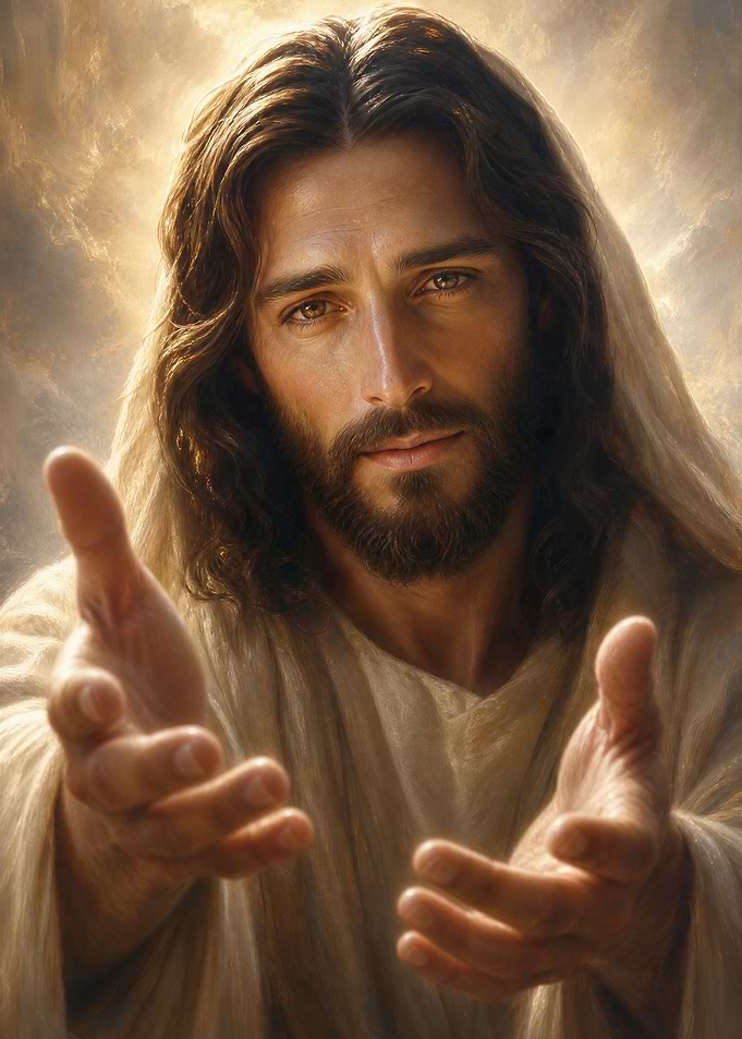 Jesus Christ Reaching Out