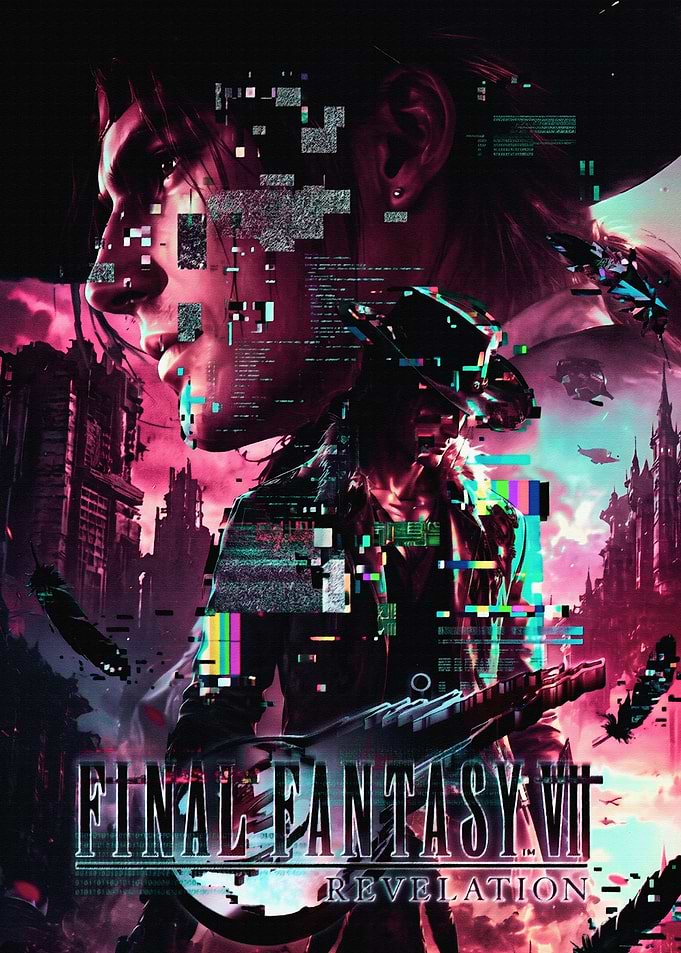 Final Fantasy VII Revelation Glitch Poster