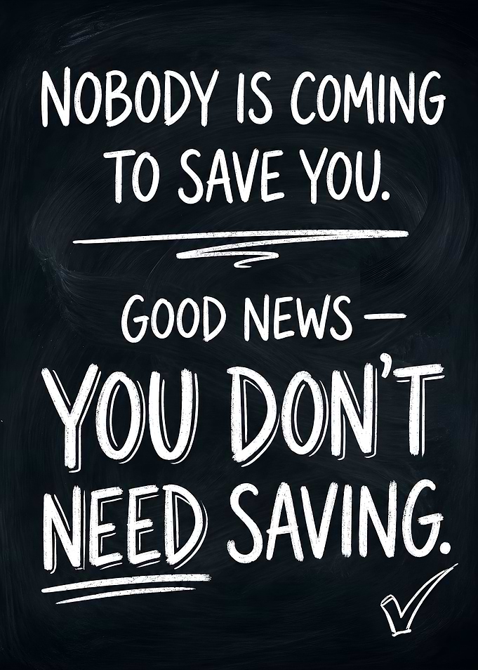 Inspirational Chalkboard Quote Poster