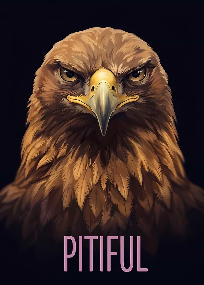 Intense Golden Eagle Portrait