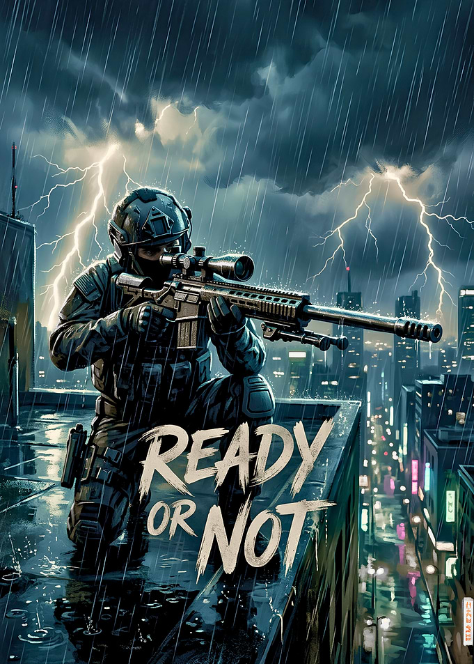 Ready or Not Sniper Poster