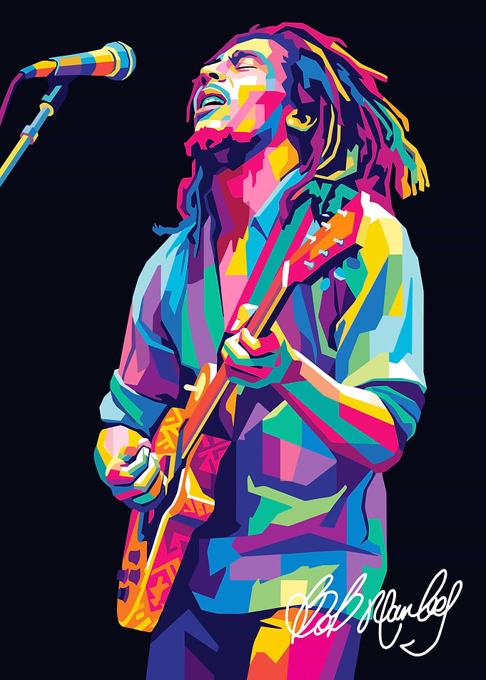 Bob Marley Portrait