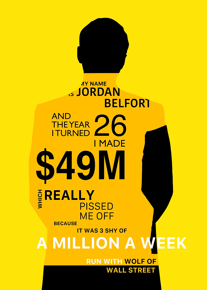 The Wolf of Wall Street Poster