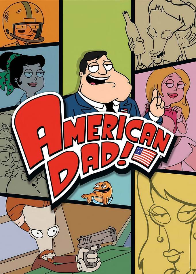 American Dad Animated Series Poster