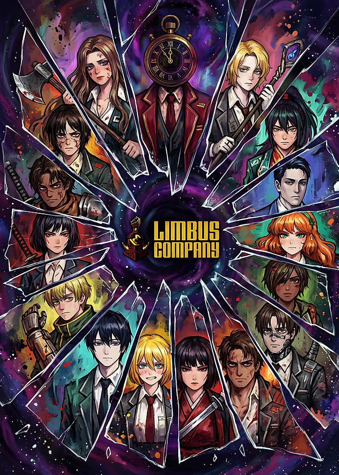 Limbus Company Character Ensemble Poster
