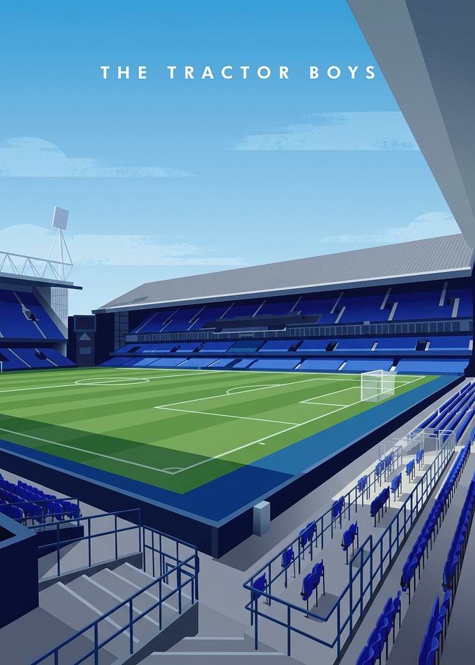 The Tractor Boys Stadium Poster