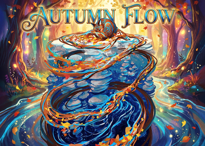 Autumn Flow Fantasy Forest Art