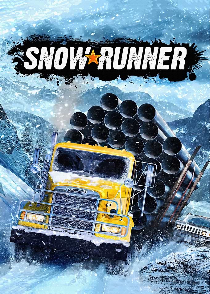 SnowRunner Video Game Key Art