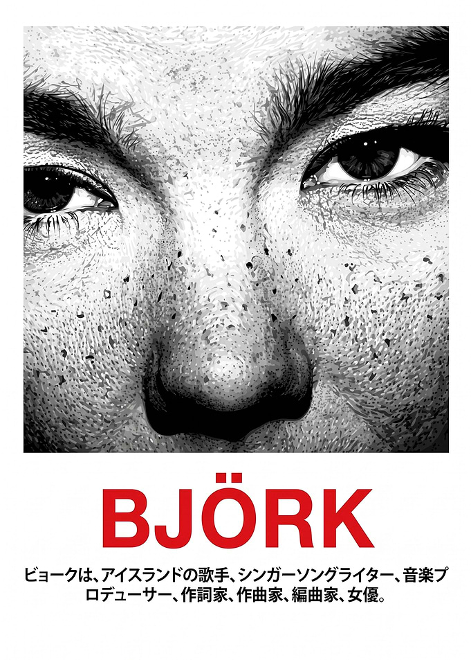 Bjork Portrait