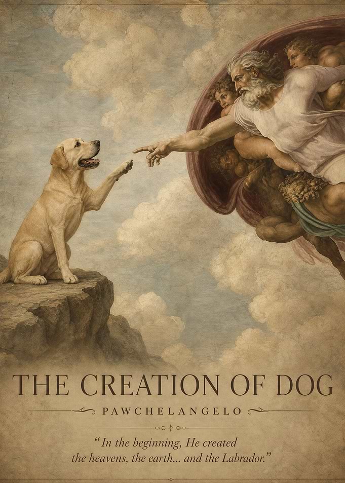 The Creation of Dog Labrador