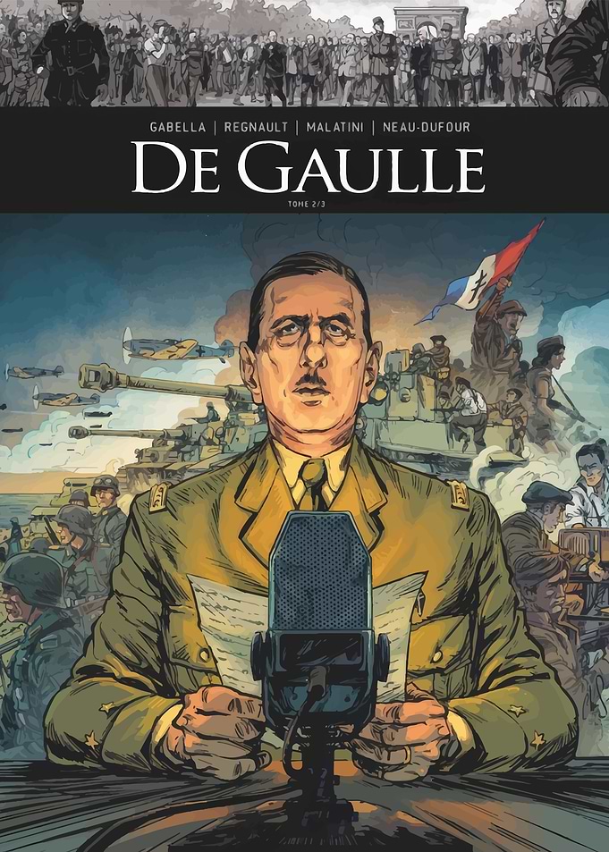 De Gaulle Comic Book Cover