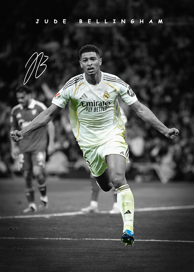 Jude Bellingham Goal Art