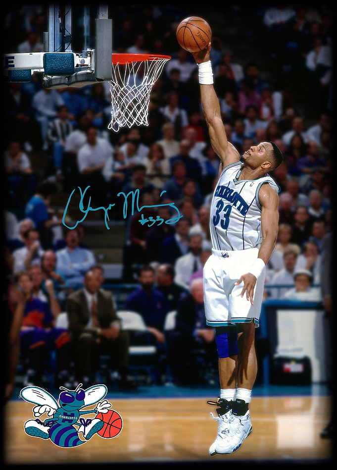 Alonzo Mourning: Hornets' Iconic Dunk