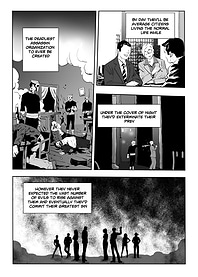 Manga Page Depicting Assassin Organization