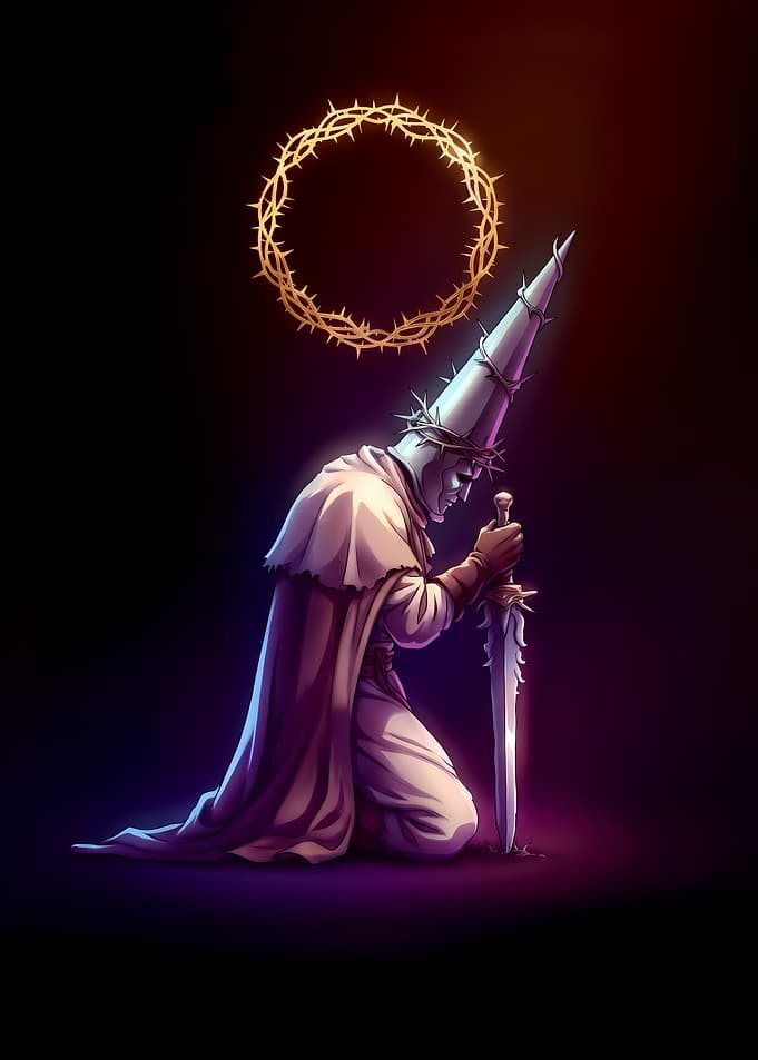 The Penitent One Kneeling