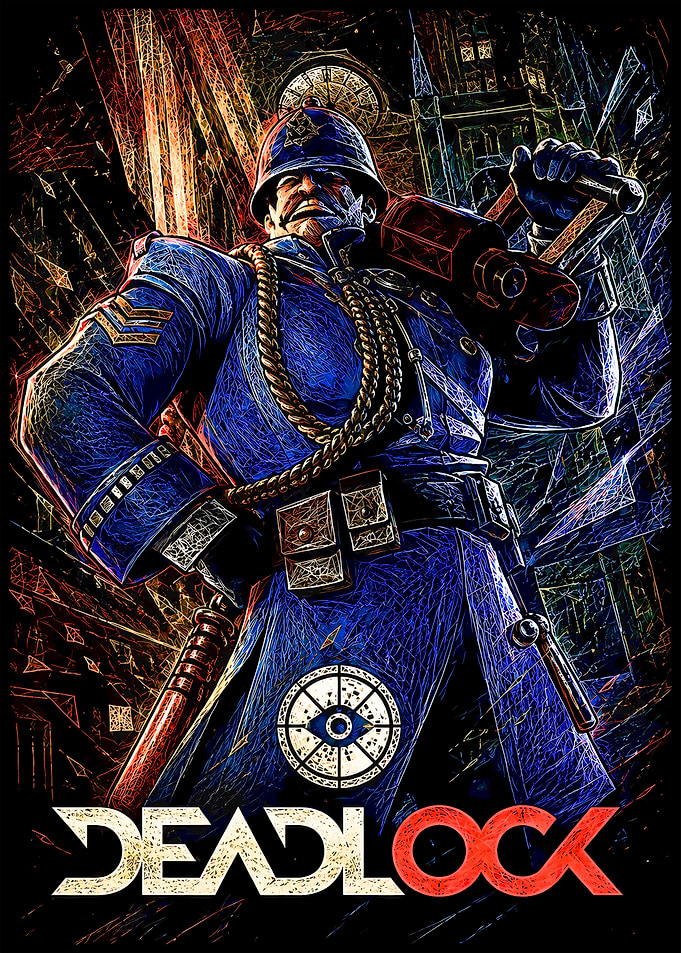Deadlock Game Character Poster